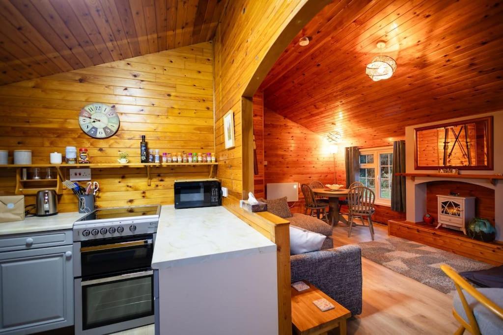 Rural Log Cabin In Snowdonia Near Coed Y Brenin By Seren Short Stays Ffestiniog ภายนอก รูปภาพ