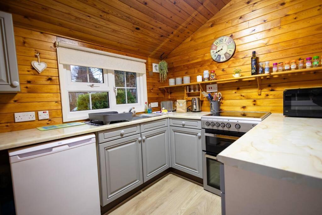 Rural Log Cabin In Snowdonia Near Coed Y Brenin By Seren Short Stays Ffestiniog ภายนอก รูปภาพ